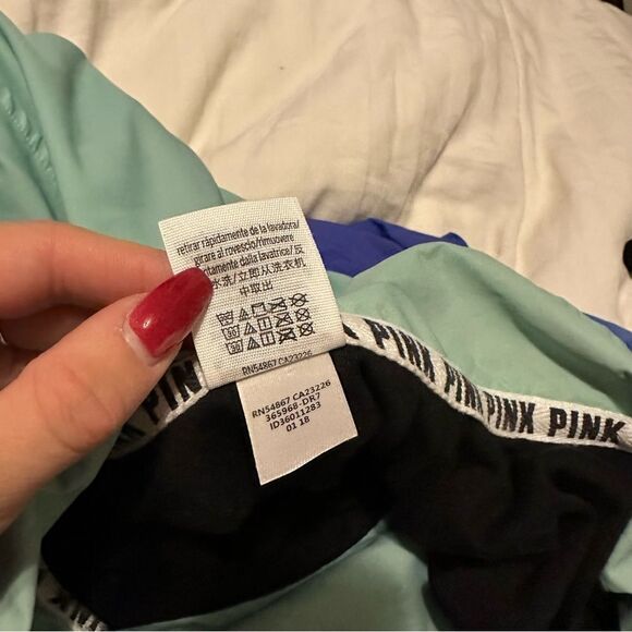 Victoria’s Secret blue ombré windbreaker jacket - Picture 7 of 8